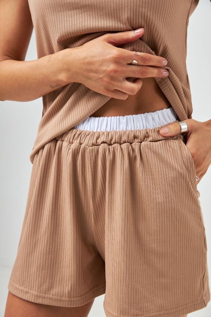 Pantaloni scurți din muselină