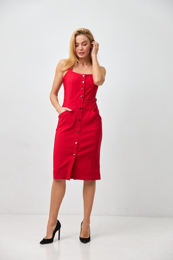 Sundress made from Bengaline denim